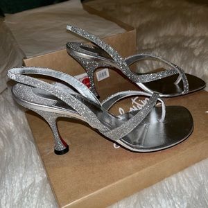 Christian Louboutin Taralita glitter sandal - size 38